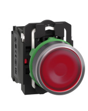 Кнопка з поверненням Schneider Electric XB5AW34M5 230-240В червона