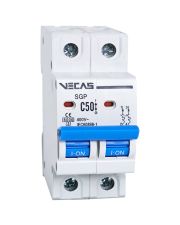 Автоматический выключатель Vecas 2Р 50А 6кА C SGP (VCS-000017)