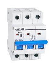 Автоматический выключатель Vecas SGP 3P 3A D (VCS-000201)