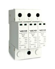 Ограничитель перенапряжения Vecas B 3Р In=30kA Un=400B Im=60kA VCS1 (VCS-000118)