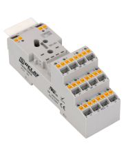 Гнездо на DIN-рейку Schrack Technik с винтовыми зажимами для RS4/5, PT5 14PIN 8А