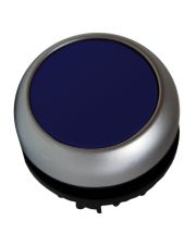 Синяя плоская кнопка Schrack MM216931 с подсветкой, без фиксации