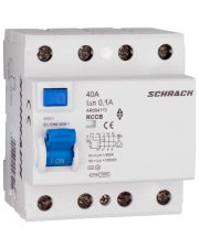 УЗО Schrack AMPARO AR004110 4P 40А 100мА/10кА тип AC