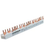 Шина соединительная U-образная Schrack 4P (L1/L2/L3/N) 10мм² 63А 1м AMPARO