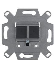 Розетка UAE 8/8-полюсная, экранированная, кат.6а iso механизм Berker (WDF410863)
