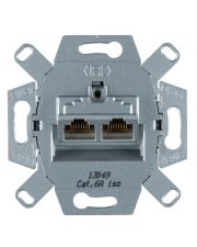 Розетка UAE 8/8-полюсная, экранированная, кат.6а механизм Berker (WDF410862)