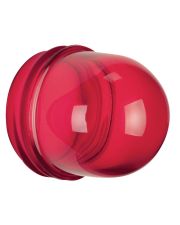 Крышка для светового сигнала Е14, красная, высокая, прозрачная, Berker (WDA4628R)