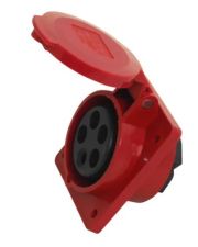 Встроенная розетка UEC 415 3Р+PЕ+N 16А 380В IP44