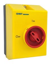 Корпус пластиковый Chint WPB-1 красно-желтый IP55 для NS2-25X-32X