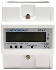 Счетчик электроэнергии Аско-Укрем 80А AWM-3 3-ф (A0090040108)