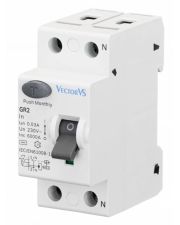 Устройство защитного отключения Vector VS GENESIS 2P 63A 30мА тип AC (6kA)