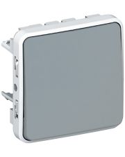 Механизм выключателя с НВ+НЗ контактами серый Legrand