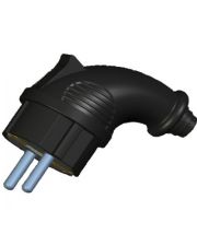 Штепсельная угловая вилка Lezard 2Р+РЕ 1х16А 220-240V