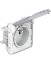 Механизм розетки серый Legrand