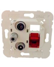 Механизм розетки LOGUS 90, R-TV-SAT, 1x RJ45 Cat.6 UTP