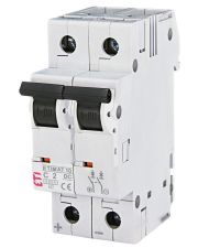 Автоматический выключатель ETI DC 2А 6кА C