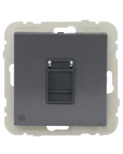 Компьютерная розетка Logus 21453 TIS RJ45 (Cat.5e) (серый)