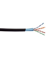 Кабель FTP кат.5E 4х2х0,48мм solid 305м черный