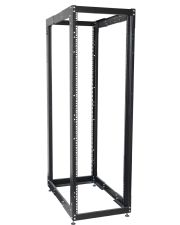 Черная двухрамная стойка 19" 33U ITK LF05-33U68-2R 600x1000мм