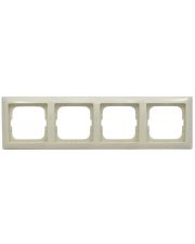 Четырехместная рамка ABB Basic 55 2514-92-507 (слоновая кость)