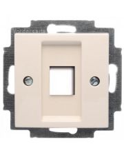Накладка компьютерной розетки ABB Basic 55 2561-92-507 (слоновая кость)