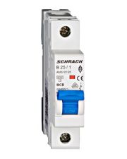 Защитный выключатель 25А 1P 6кА х-ка B, Schrack
