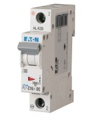 Автоматичний вимикач Eaton PL7-C16/1-DC 250В DC 16А C