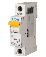 Автоматический выключатель Eaton PL7-C25/1-DC 250В DC 25А C
