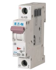 Автоматический выключатель Eaton PL7-C32/1-DC 250В DC 32А C