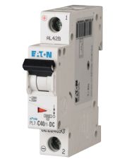 Автоматический выключатель Eaton PL7-C40/1-DC 250В DC 40А C