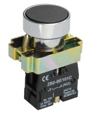 Кнопка LAY5-BA21 черная 1з IEK