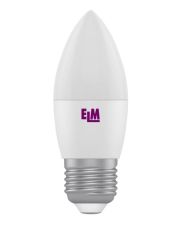 Світлодіодна лампочка С37 6Вт PA10 Elm 4000К, E27