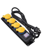 Сетевой фильтр 2E Accessories 2E-U04ESPM3 (черный)