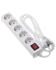 Сетевой фильтр 2E Accessories 2E-U05ESM1.8 (белый)
