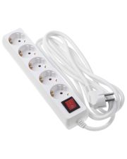 Сетевой фильтр 2E Accessories 2E-U05ESM3 (белый)