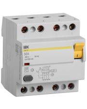 ПЗВ IEK ВД1-63 3P+N, 50А, 300мА