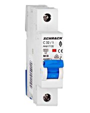 Защитный выключатель 32А 1P 6кА С, Schrack Technik