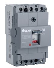 Электроавтомат Hager x160, In=20А, 3п, 18kA