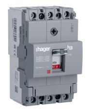 Эл.автомат Hager x160, In=25А, 3п, 18kA