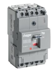 Автоматический выключатель Hager x160, In=40А, 3п, 18kA
