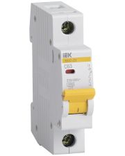 Автоматичний вимикач IEK ВА47-29 1п С 63А