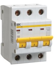 Выключатель автоматический IEK ВА47-29М 3Р 16А В (MVA21-3-016-B)