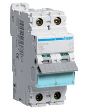 Автоматический выключатель NCN216 (2р,С,16А) Hager 