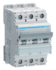 Защитный выключатель NCN302 (3р,С,2А) Hager 