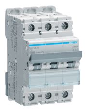Автомат выключатель NCN306 (3р,С,6А) Hager 