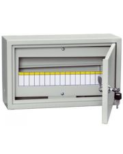 Корпус металевий ЩРн-18з-1 38 УХЛ3 IP31 RAL 9016, IEK