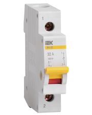 Выключатель нагрузки IEK MNV10-1-032 ВН-32 1Р 32А