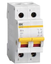 Выключатель нагрузки IEK MNV10-2-025 ВН-32 2Р 25А