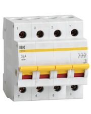 Выключатель нагрузки IEK MNV10-4-032 ВН-32 4Р 32А