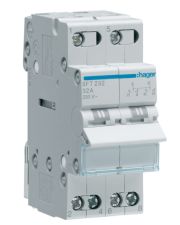 Переключатель Hager SFT232 2P 32А/230В 2м I-0-II